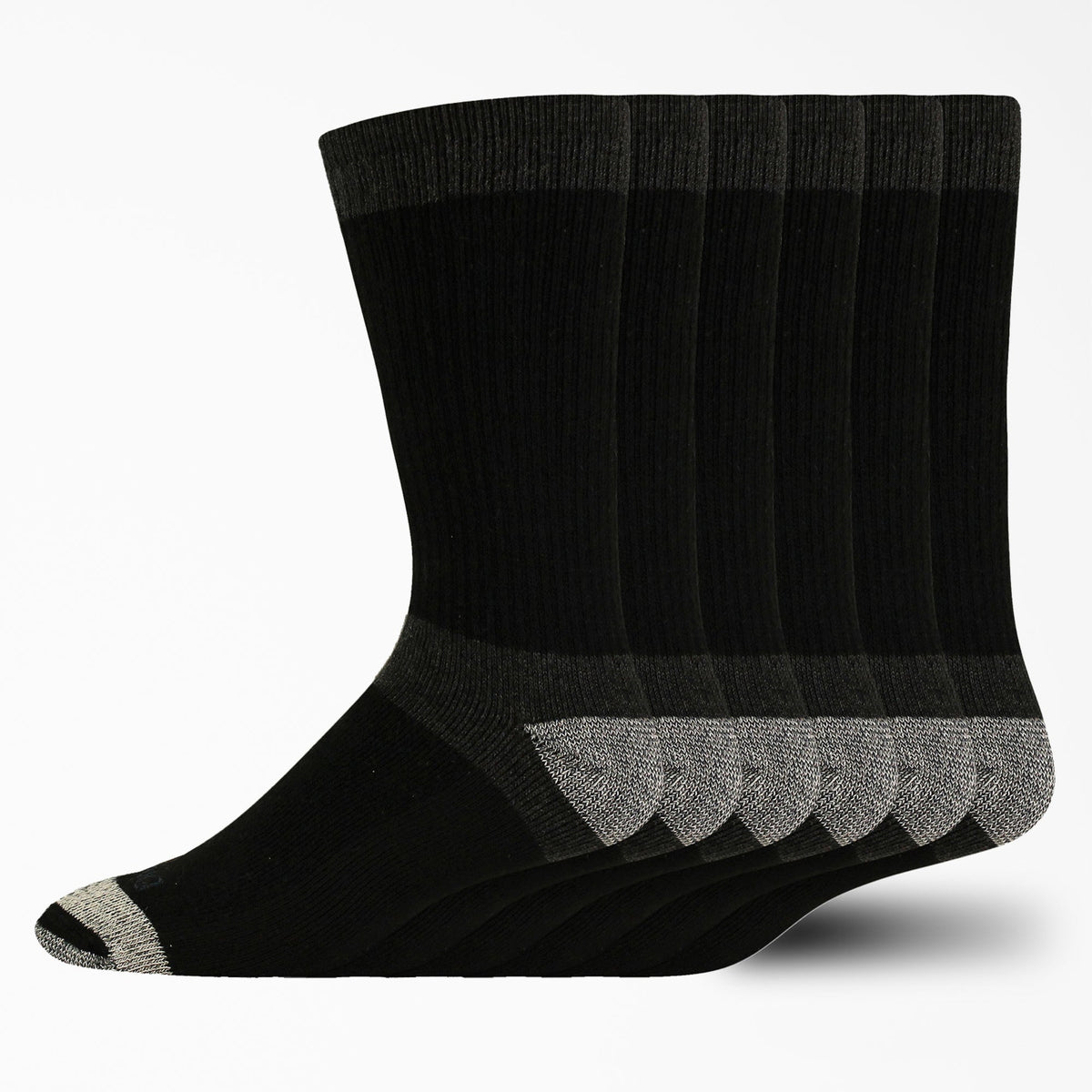 "Max Cushion Crew Socks, Size 6-12, 6-Pack"