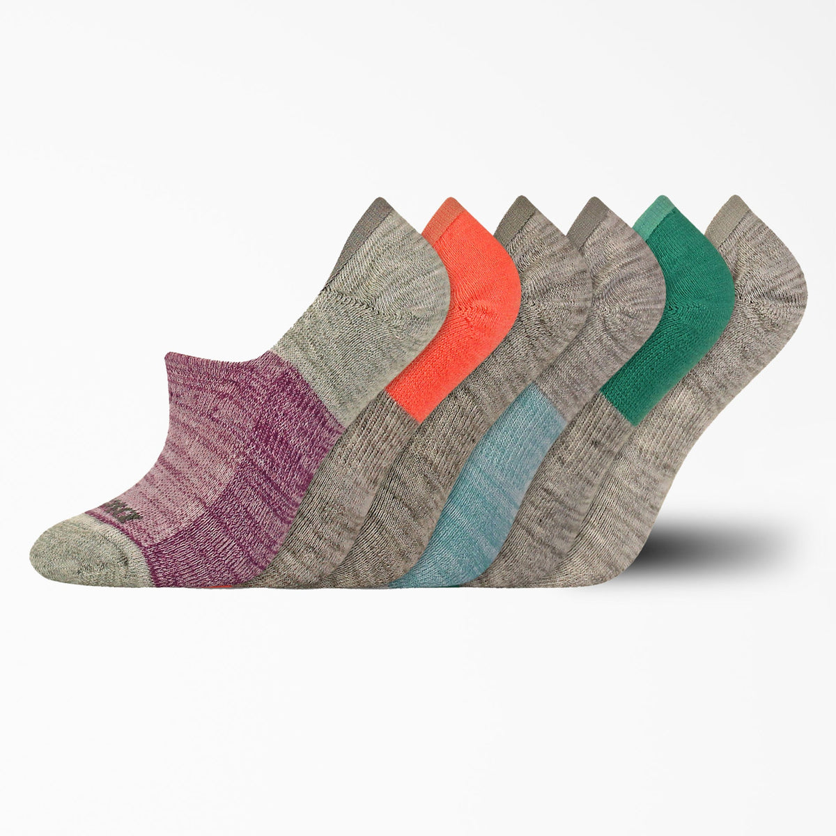 "Women's Moisture Control Liner Socks, Size 6-9, 6-Pack"