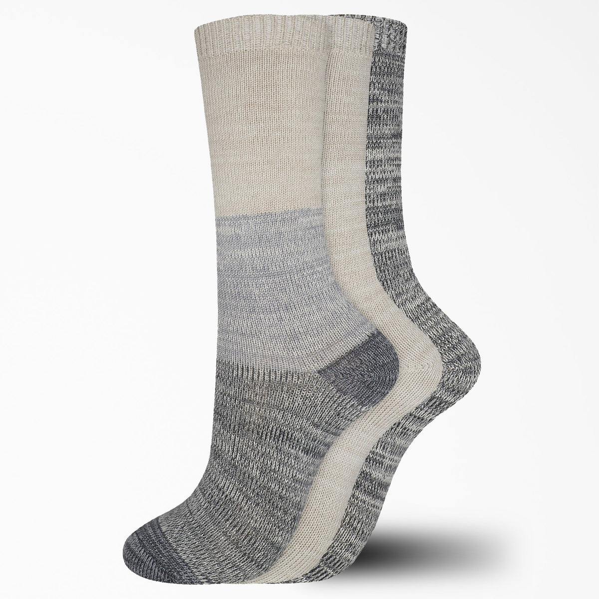 "Women's Soft Marl Crew Socks, Size 6-9, 3-Pack"
