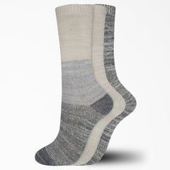 "Women's Soft Marl Crew Socks, Size 6-9, 3-Pack"