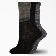 "Women's Soft Marl Crew Socks, Size 6-9, 3-Pack"