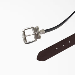 "Women's Reversible Roller Buckle Belt"