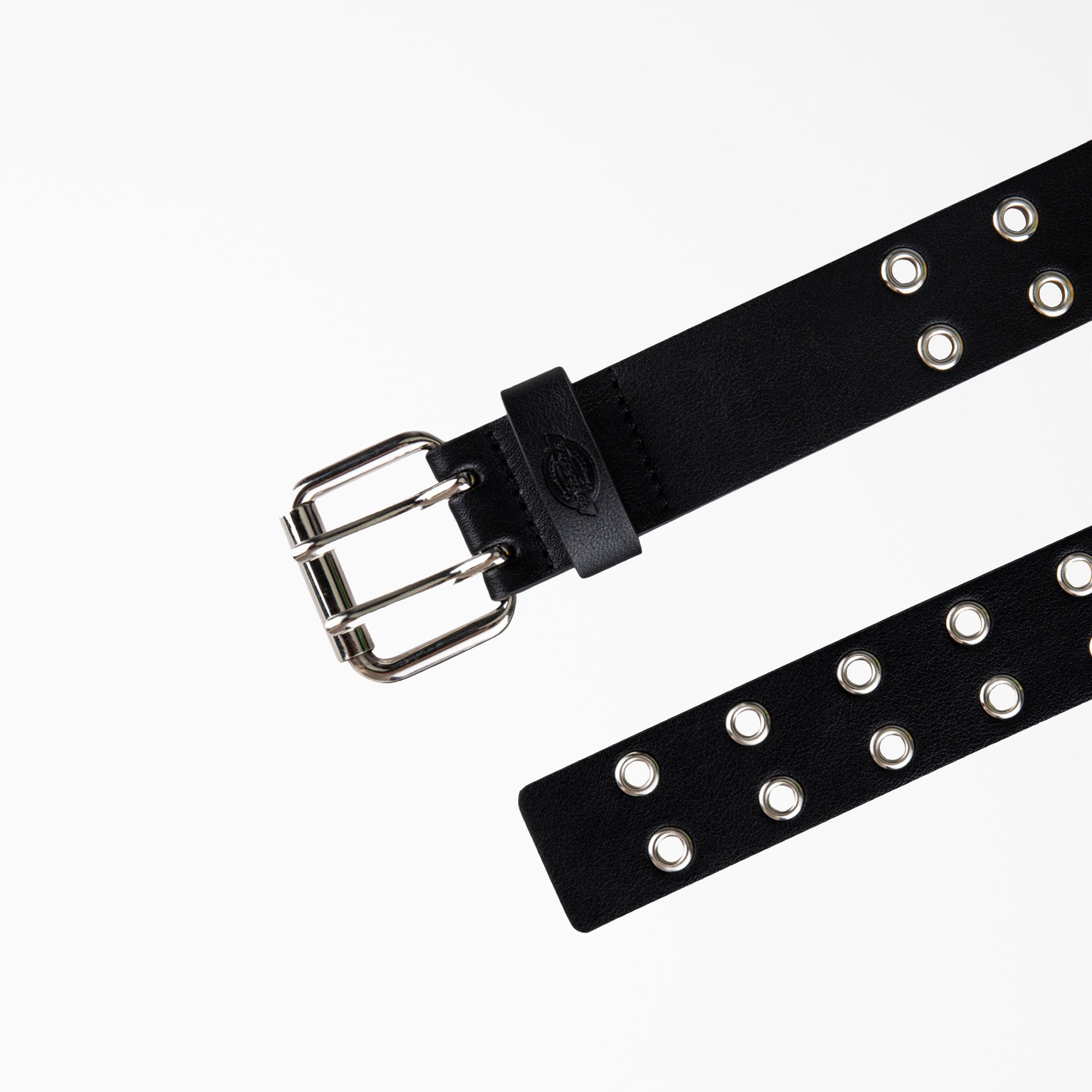 "Women's Leather Double Grommet Belt"