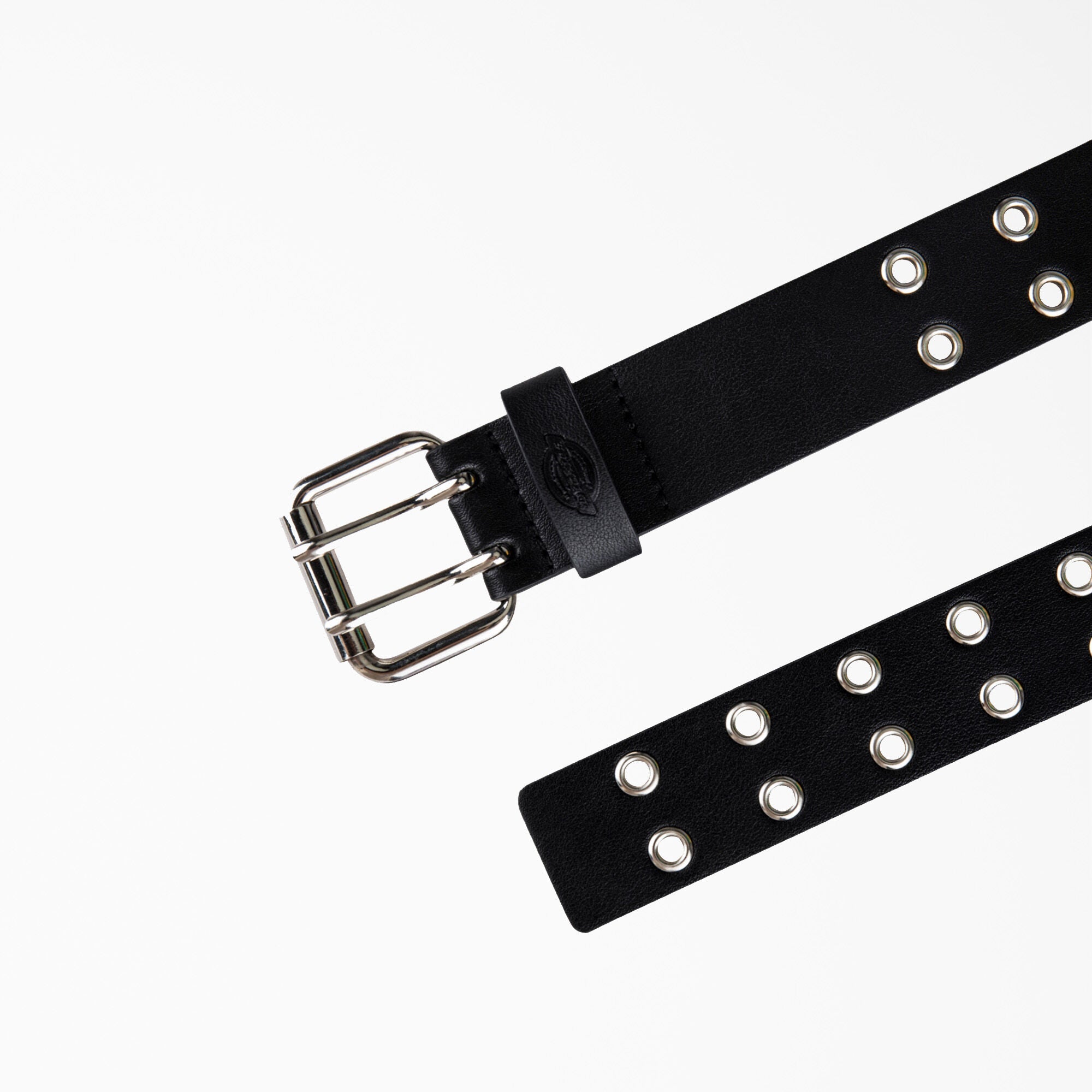 "Women's Leather Double Grommet Belt"