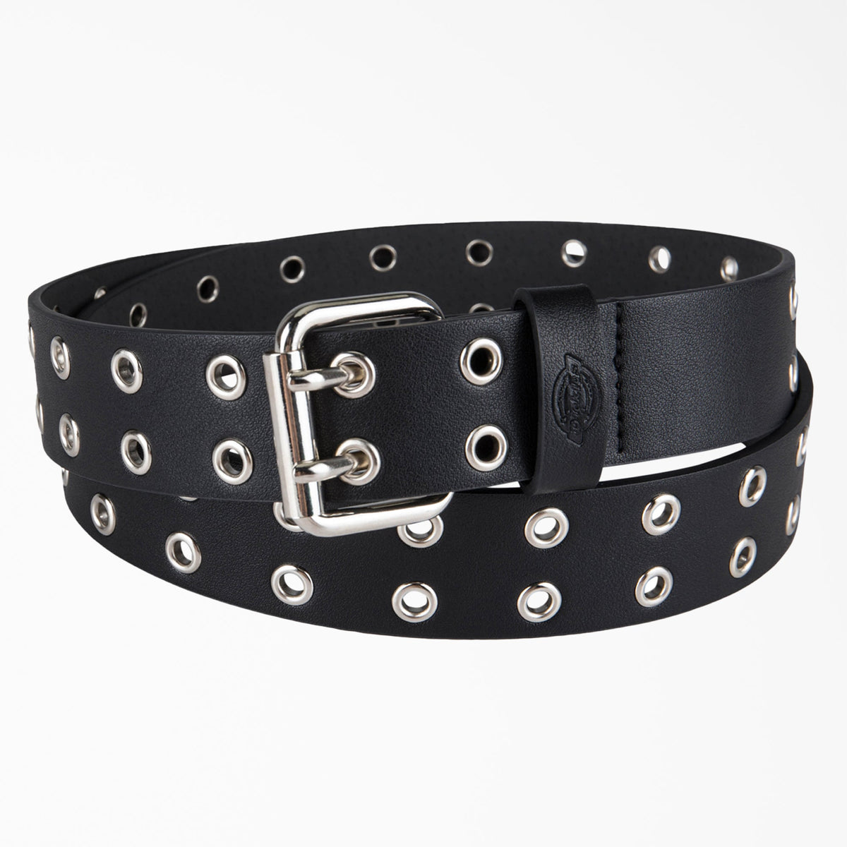 "Women's Leather Double Grommet Belt"
