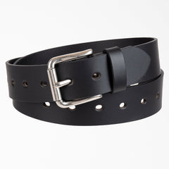 "Women's Perforated Leather Belt"