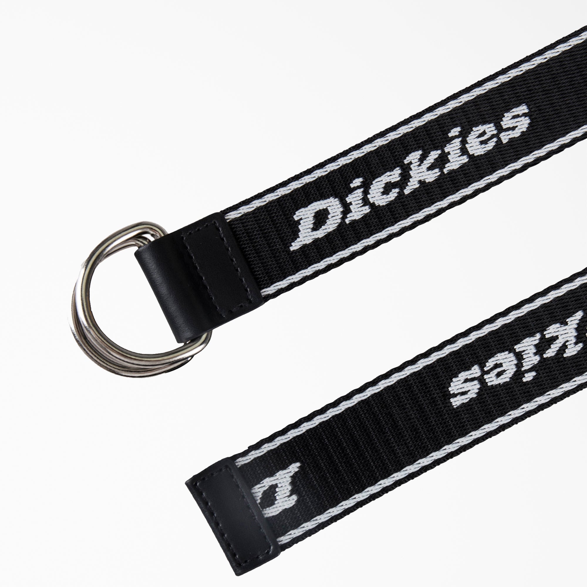 "Women's D-Ring Logo Print Web Belt"