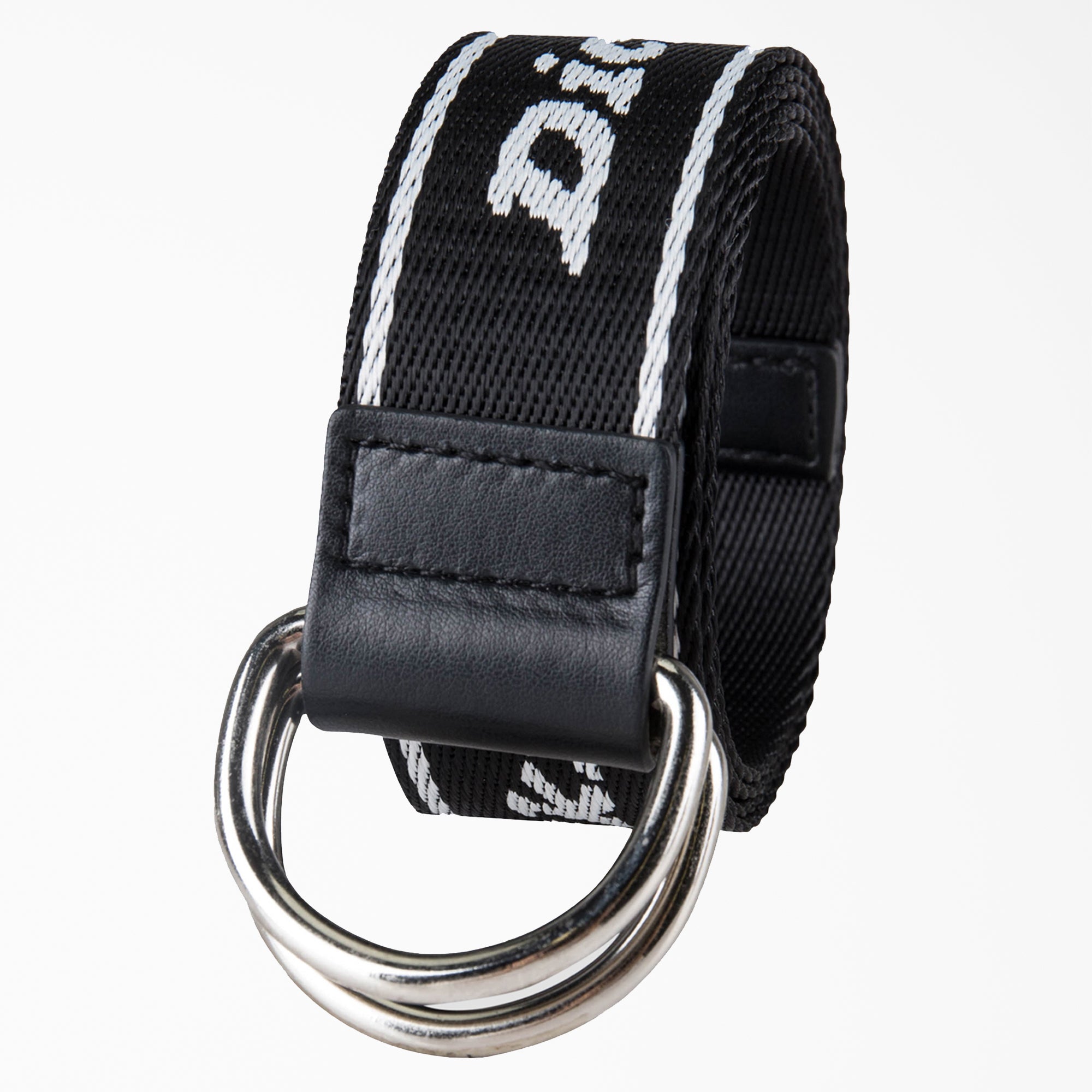 "Women's D-Ring Logo Print Web Belt"