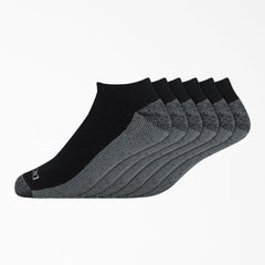 "No Show Work Socks, Size 6-12, 6-Pack"