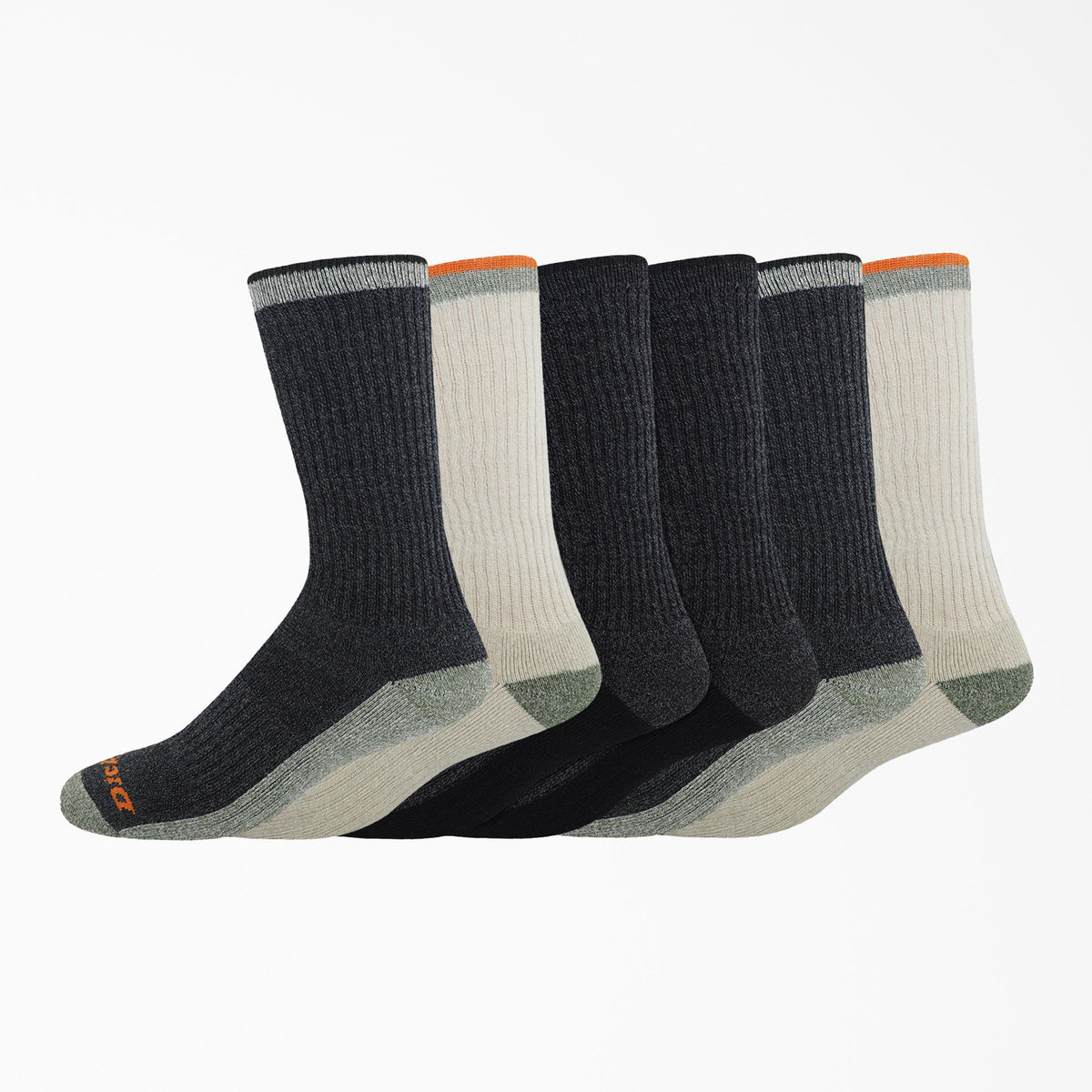 "The Navigator Crew Socks, Size 6-12, 6-Pack"