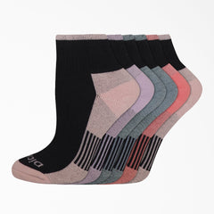 "Women's Dri-Tech Quarter Socks, Size 6-9, 6-Pack"