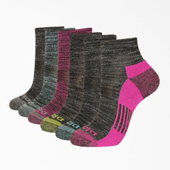 "Women's Free Run Quarter Socks, Size 6-9, 6-Pack"
