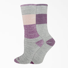 "Women's Thermal Crew Socks, Size 6-9, 2-Pack"