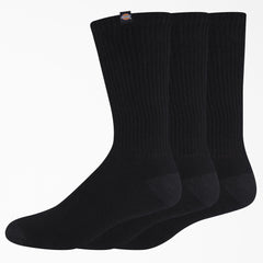 "Dickies Label Crew Socks, Size 6-12, 3-Pack"