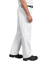 "Industrial Relaxed Fit Flat Front Pants"