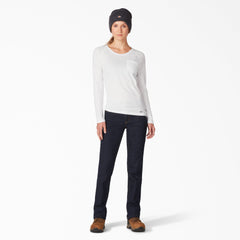 "Women's Cooling Long Sleeve Pocket T-Shirt"