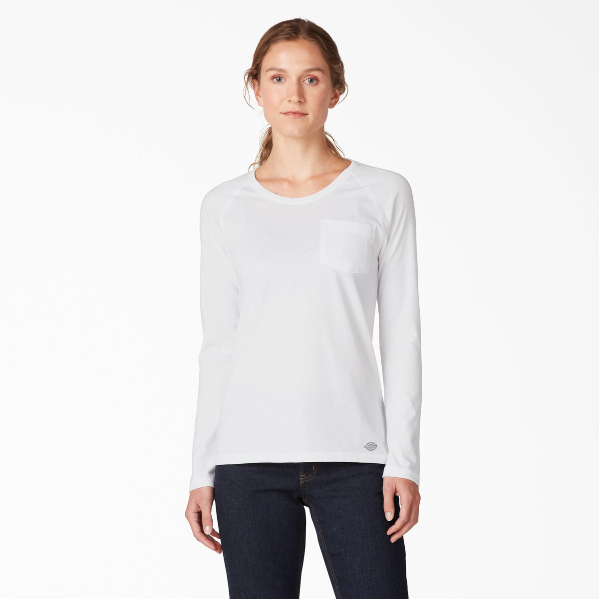 "Women's Cooling Long Sleeve Pocket T-Shirt"
