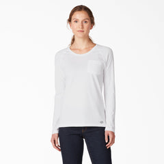 "Women's Cooling Long Sleeve Pocket T-Shirt"