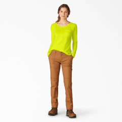 "Women's Cooling Long Sleeve Pocket T-Shirt"