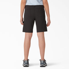 "Women's Cooling Slim Fit Cargo Shorts, 10"""