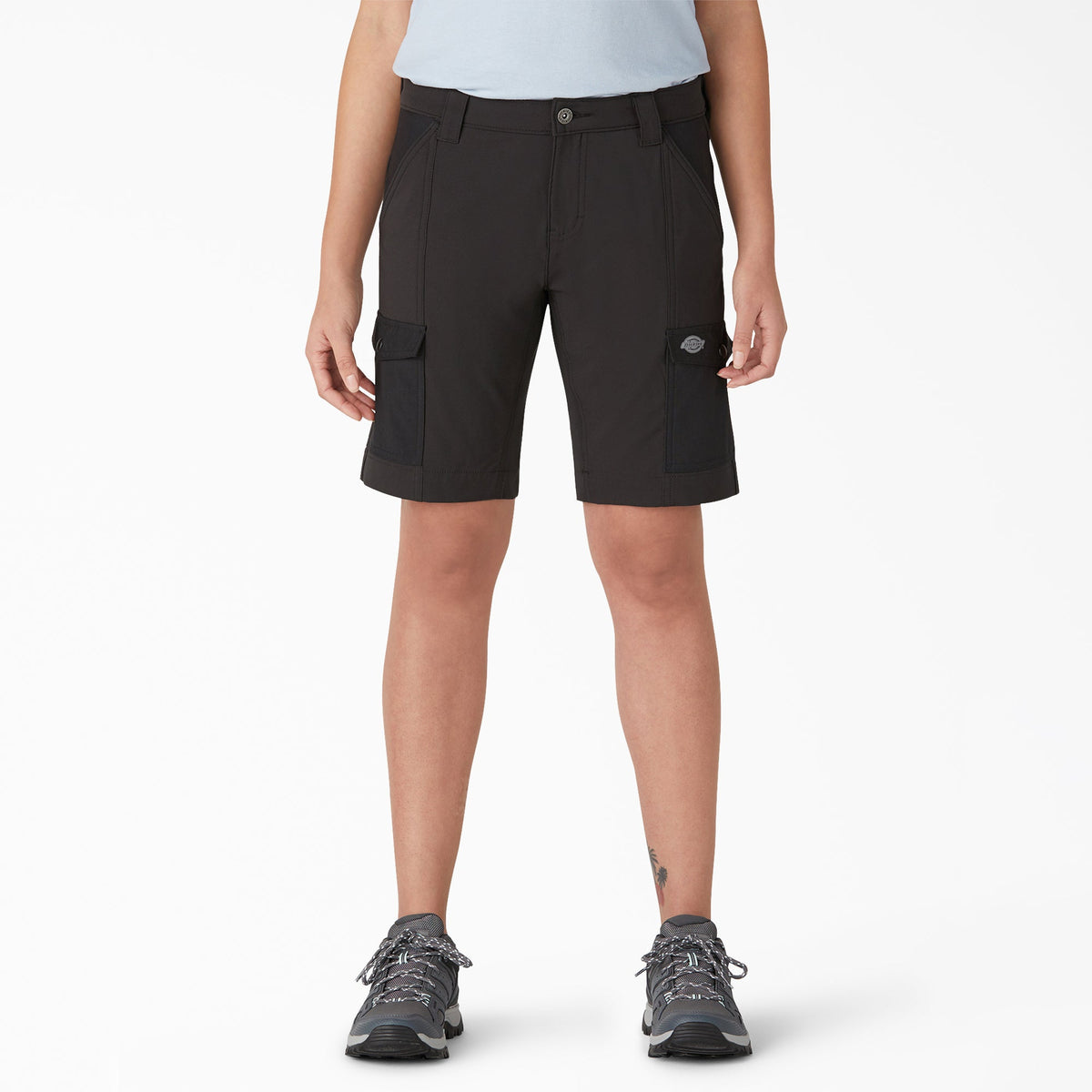 "Women's Cooling Slim Fit Cargo Shorts, 10"""