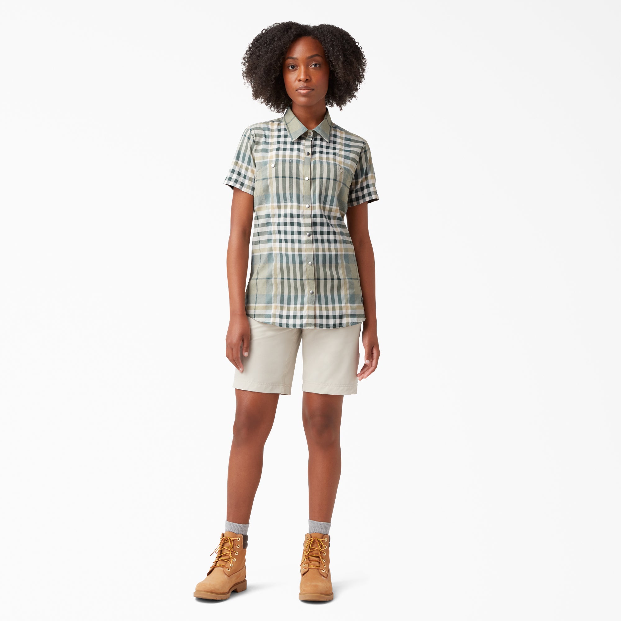 "Women's Cooling Short Sleeve Work Shirt"