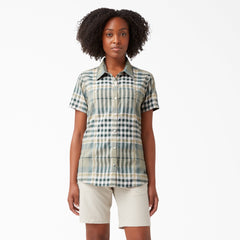 "Women's Cooling Short Sleeve Work Shirt"