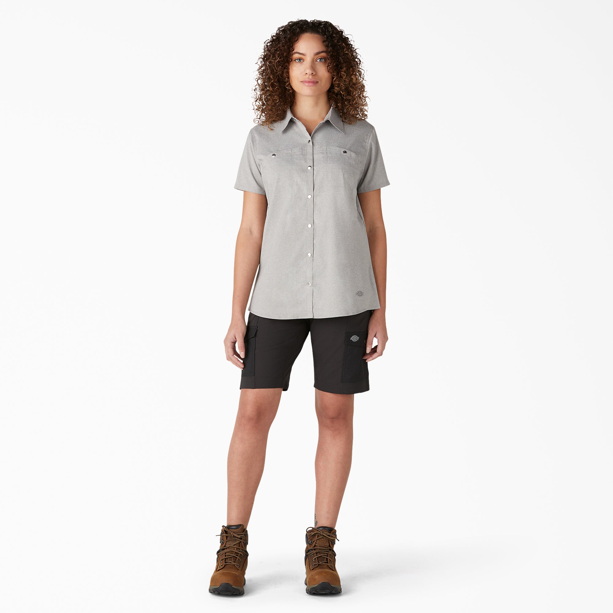 "Women's Cooling Short Sleeve Work Shirt"