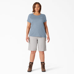 "Women's Plus Cooling Short Sleeve Pocket T-Shirt"