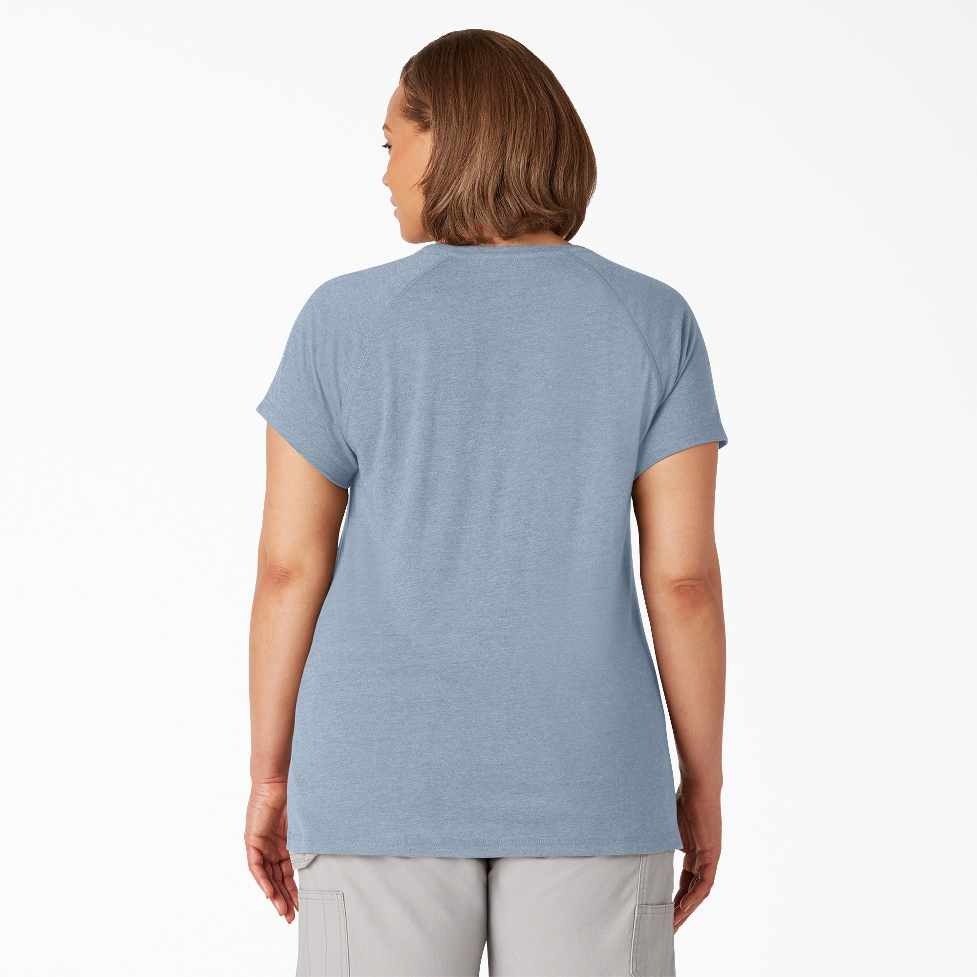 "Women's Plus Cooling Short Sleeve Pocket T-Shirt"