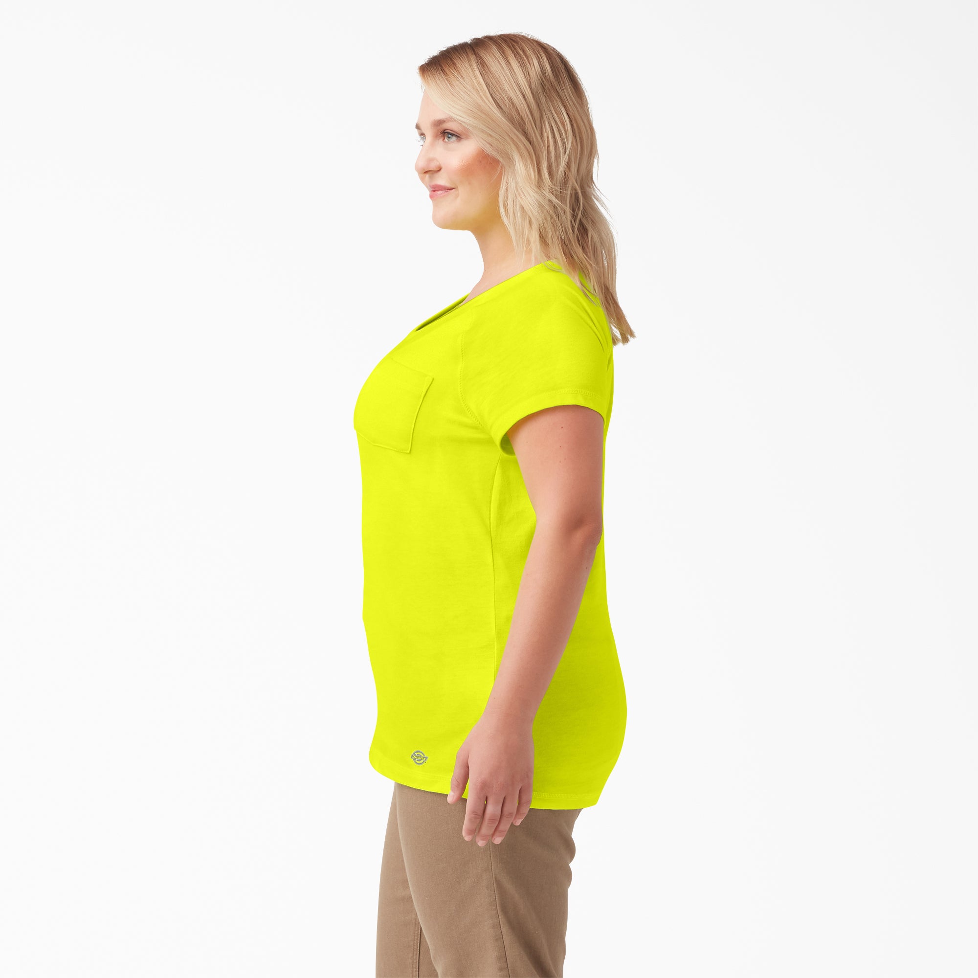 "Women's Plus Cooling Short Sleeve Pocket T-Shirt"