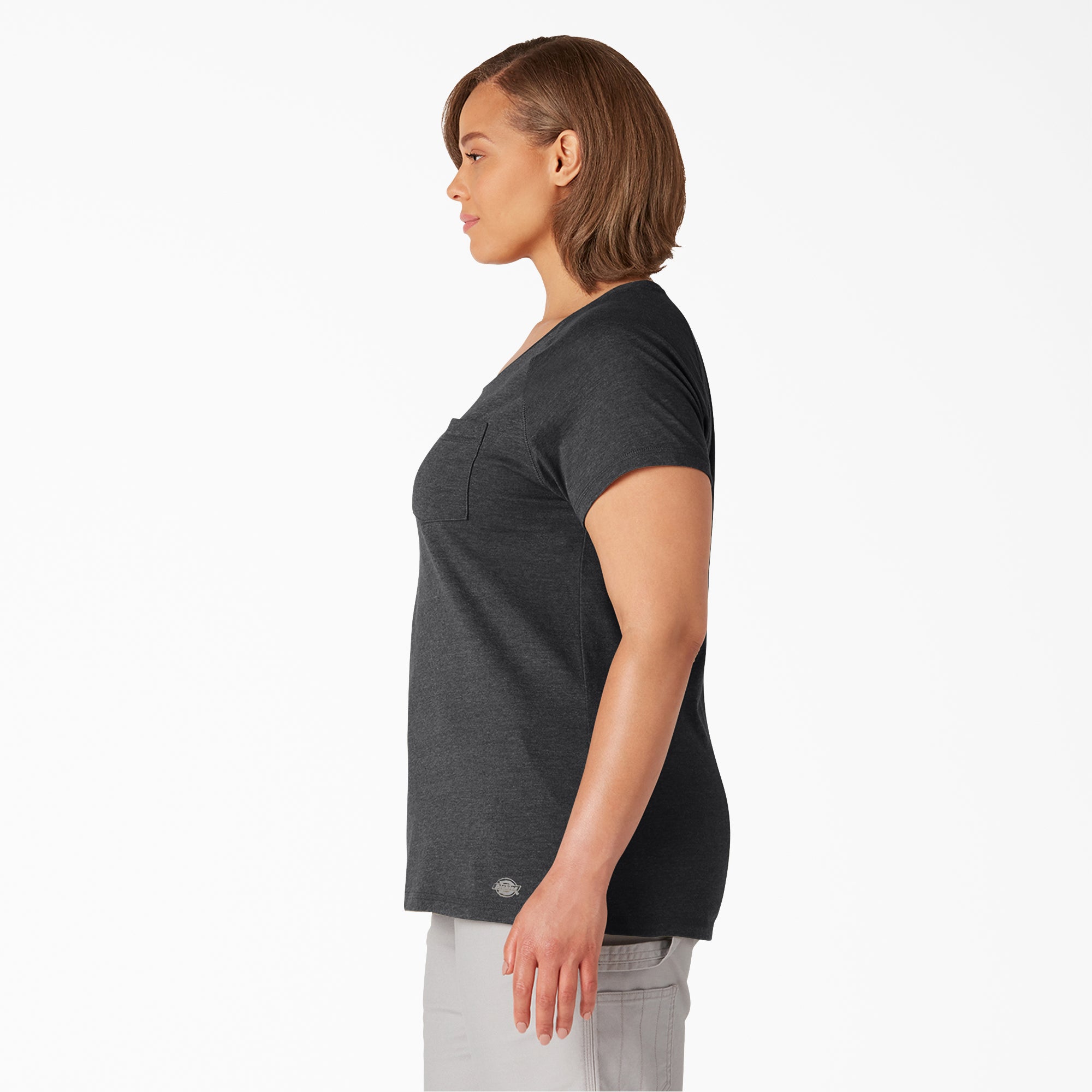 "Women's Plus Cooling Short Sleeve Pocket T-Shirt"