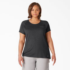"Women's Plus Cooling Short Sleeve Pocket T-Shirt"