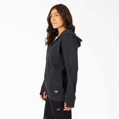 "Women's Performance Workwear Full Zip Fleece Hoodie"