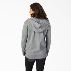 "Women's Performance Workwear Full Zip Fleece Hoodie"