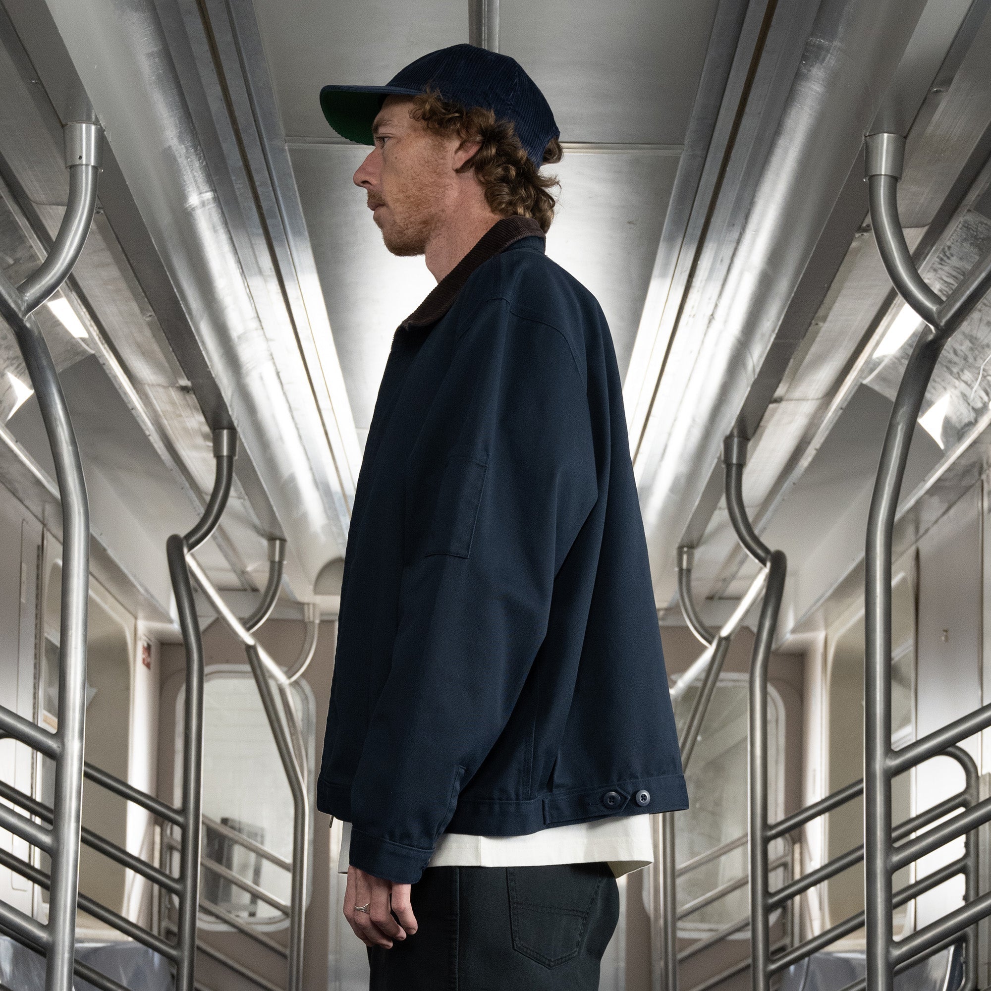 "Jake Hayes Stonewashed Eisenhower Jacket"