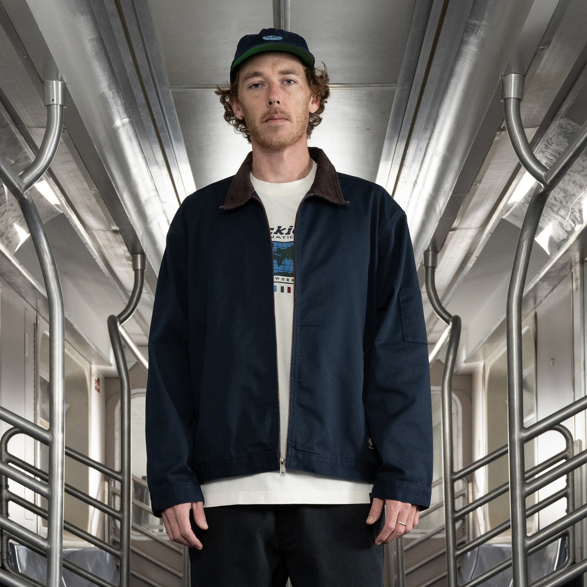 "Jake Hayes Stonewashed Eisenhower Jacket"