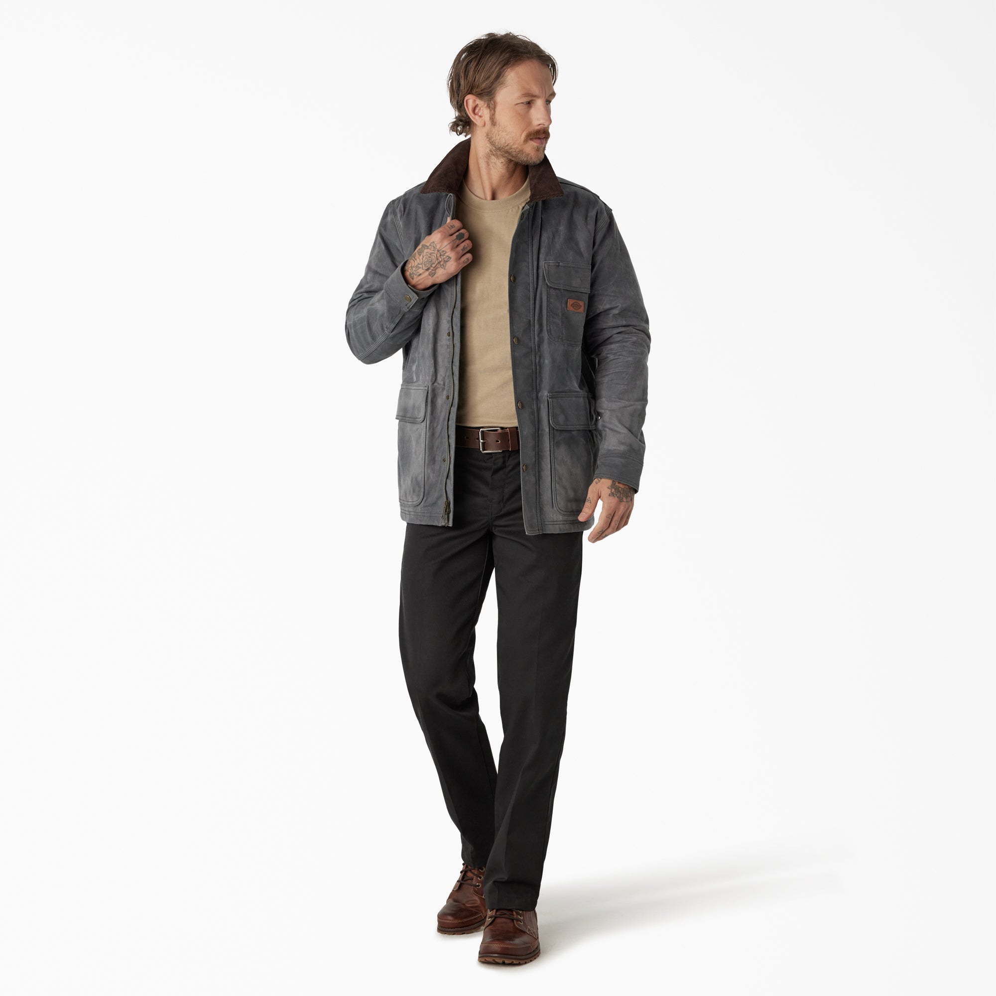 "Fully Waxed Canvas Chore Coat"