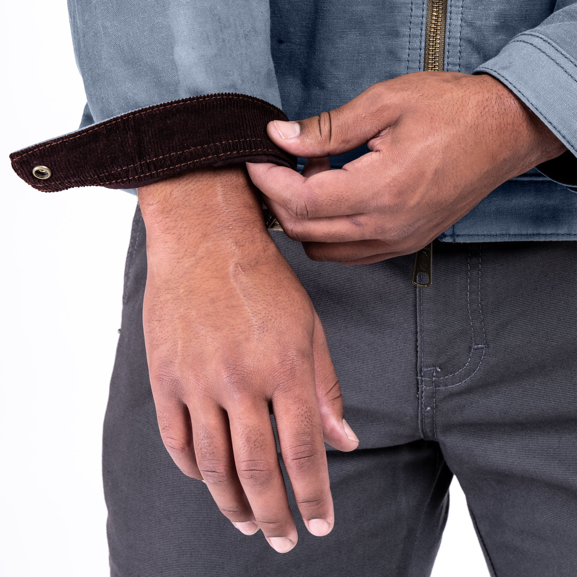 "Fully Waxed Canvas Eisenhower Jacket"