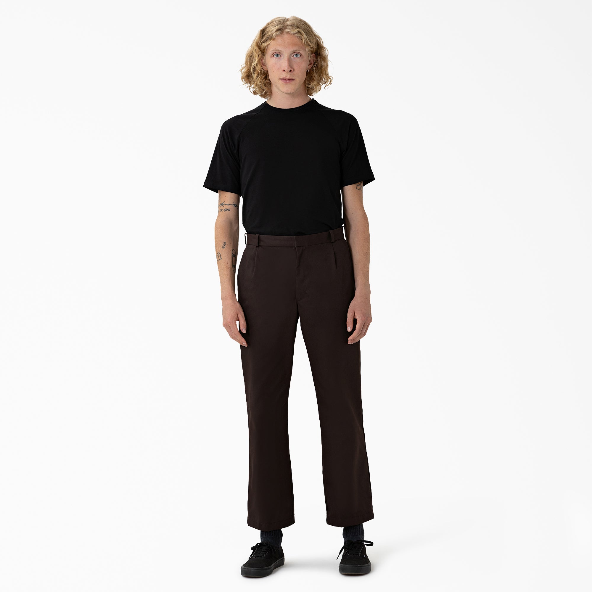 "Highsnobiety & Dickies Pleated Work Pants"