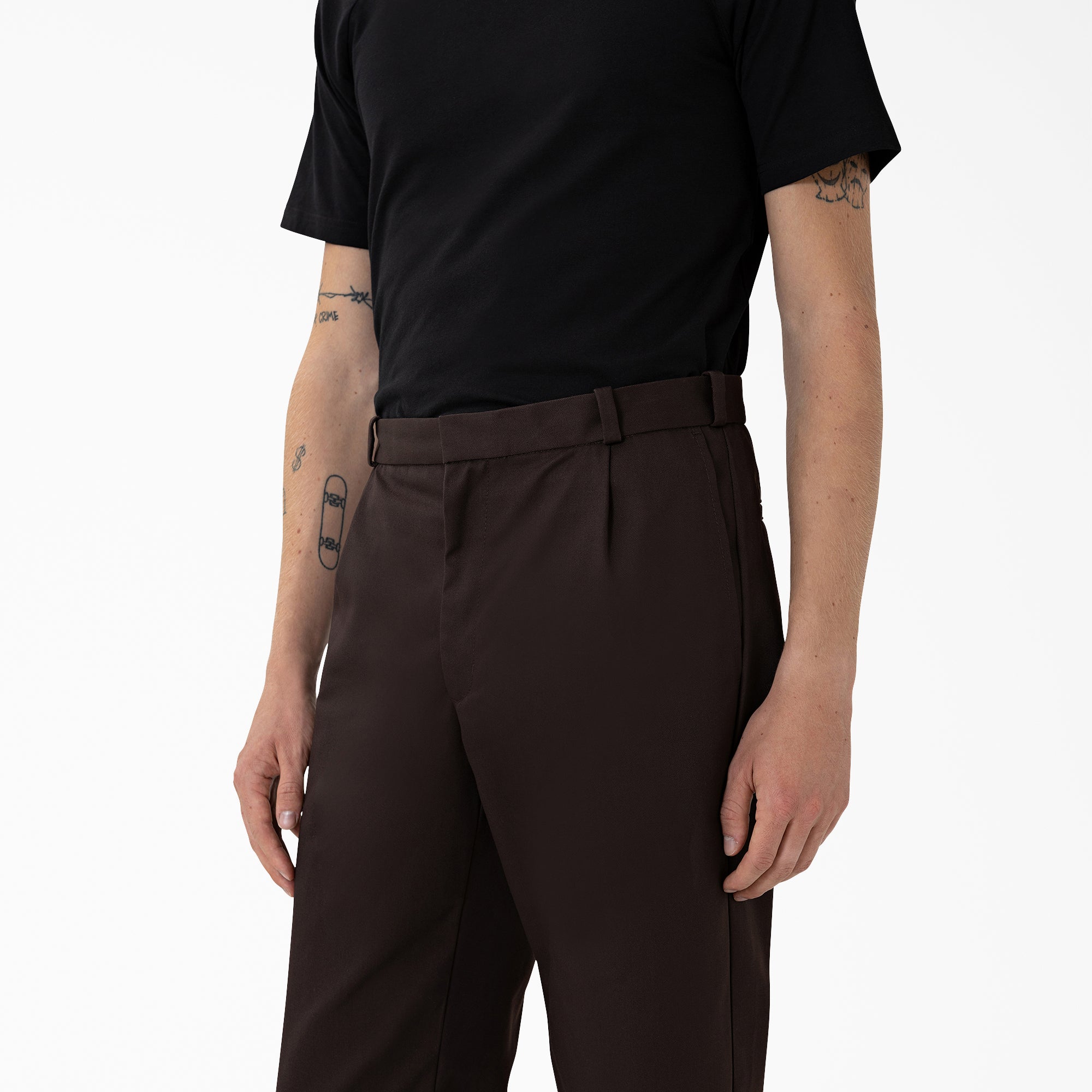 "Highsnobiety & Dickies Pleated Work Pants"