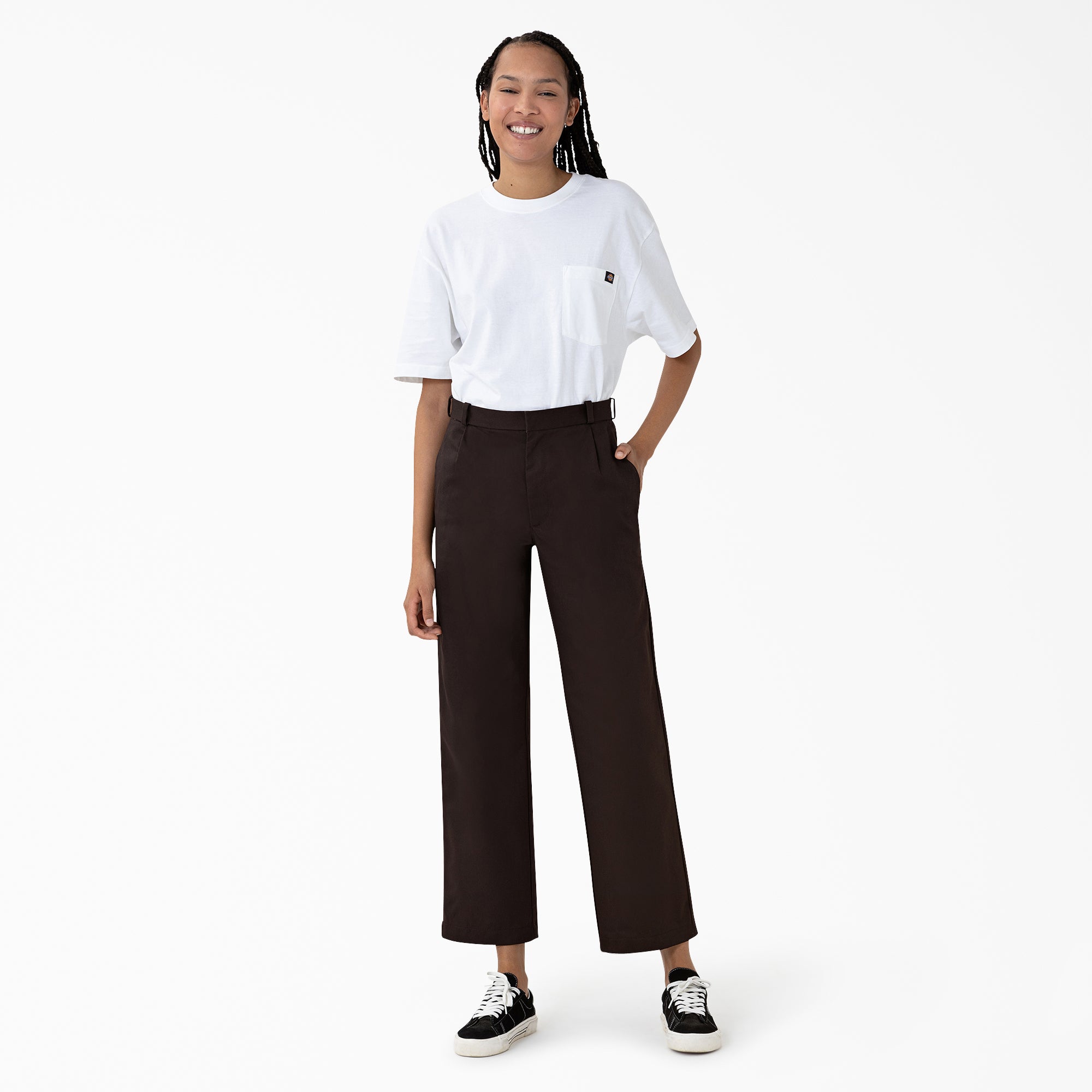 "Highsnobiety & Dickies Pleated Work Pants"