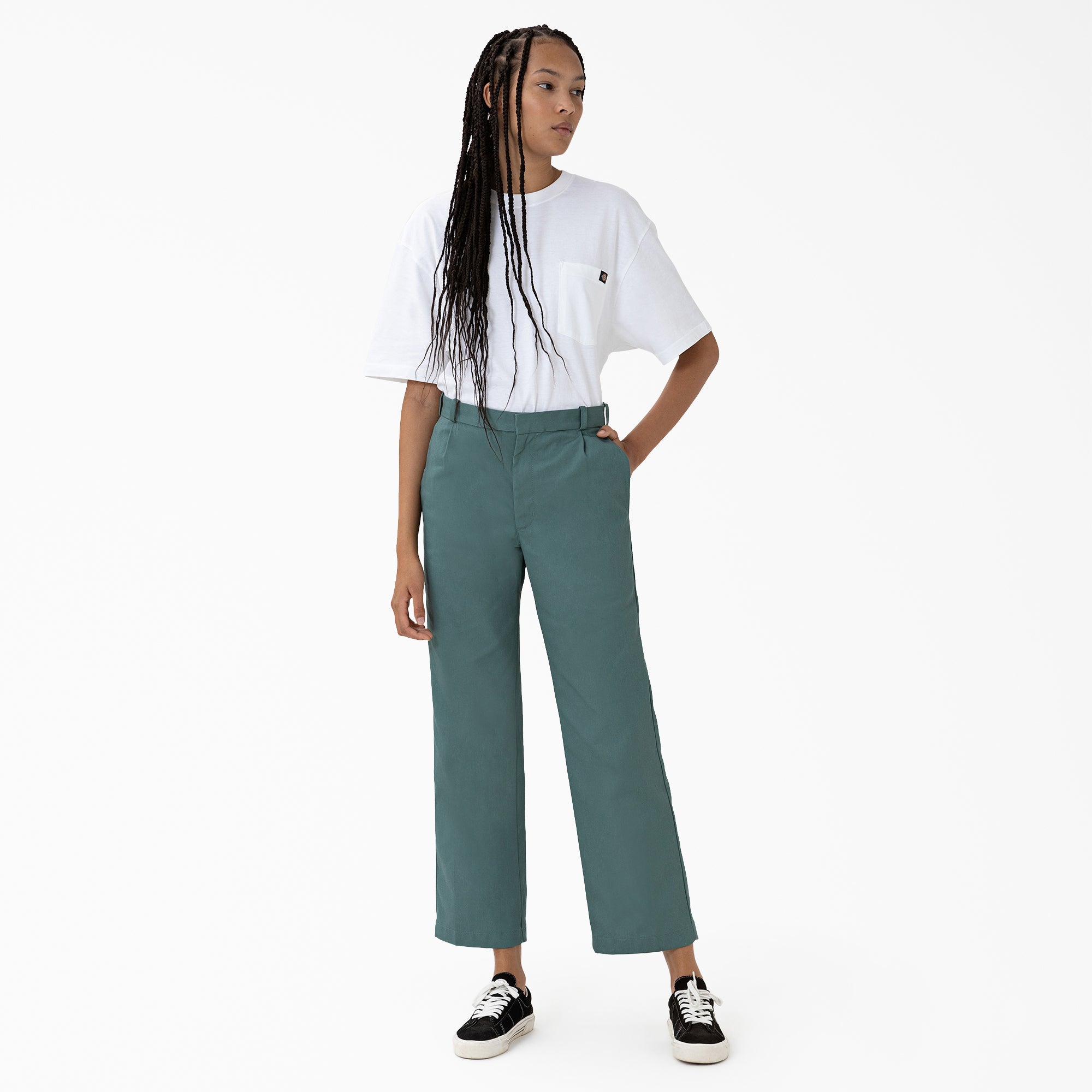 "Highsnobiety & Dickies Pleated Work Pants"