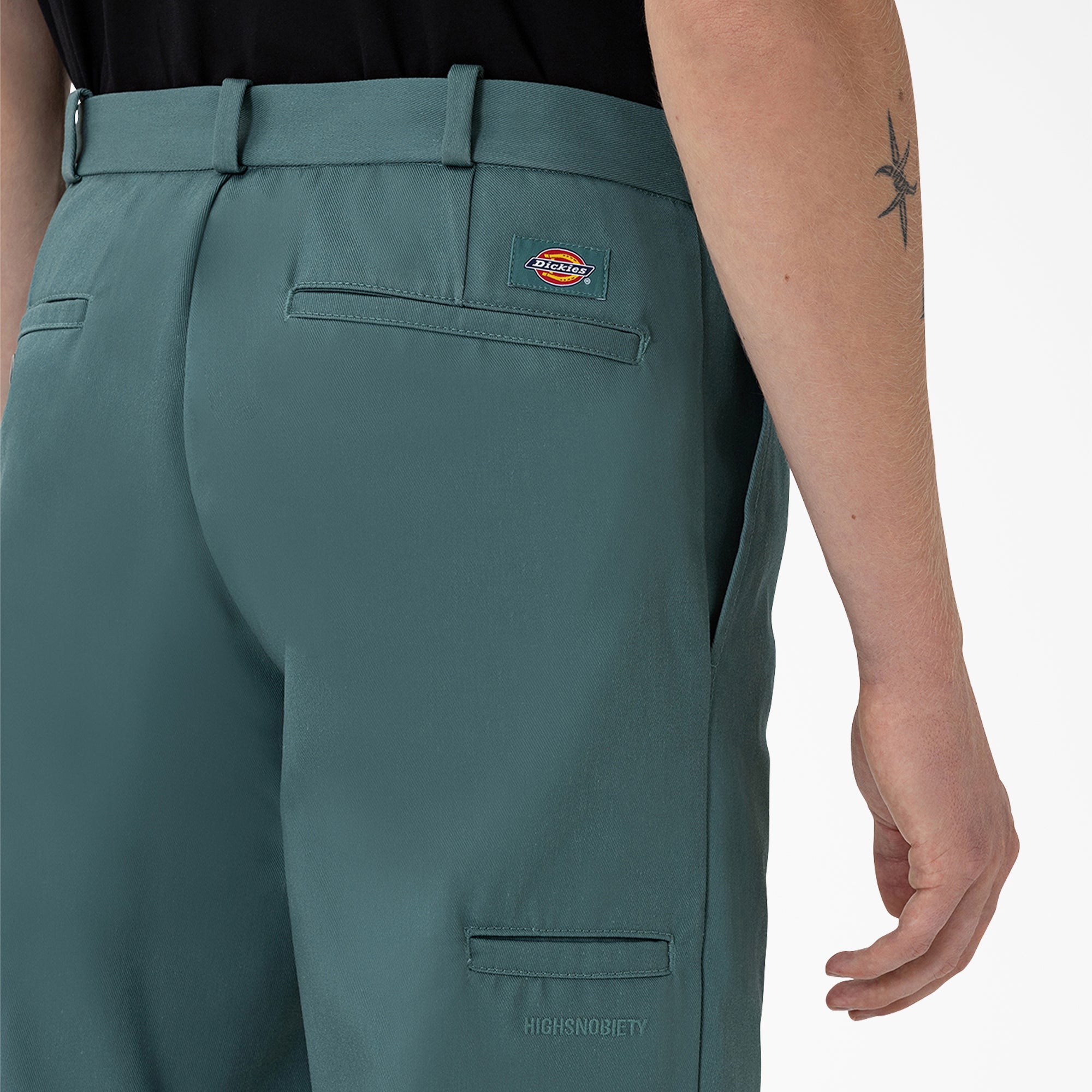 "Highsnobiety & Dickies Pleated Work Pants"