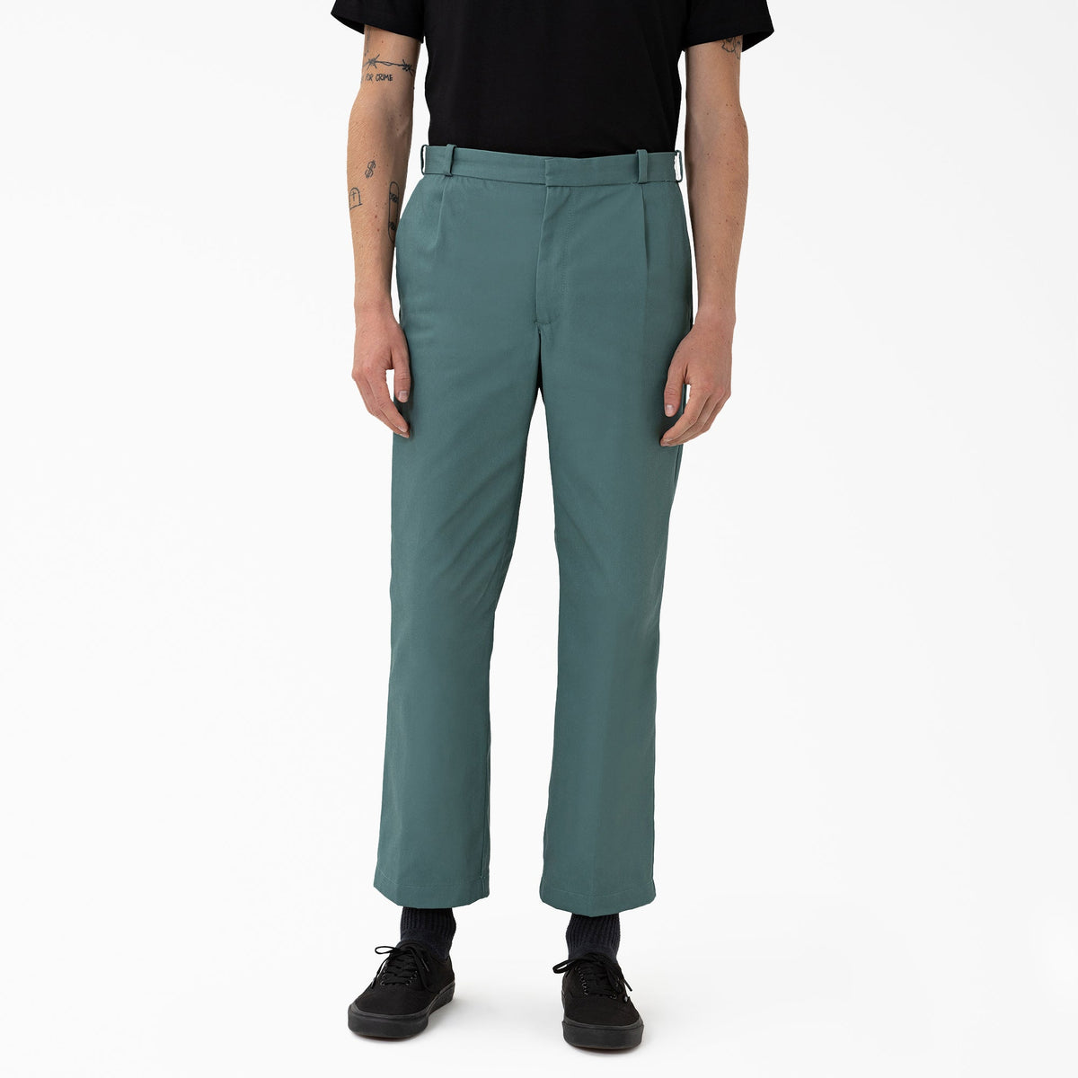 "Highsnobiety & Dickies Pleated Work Pants"
