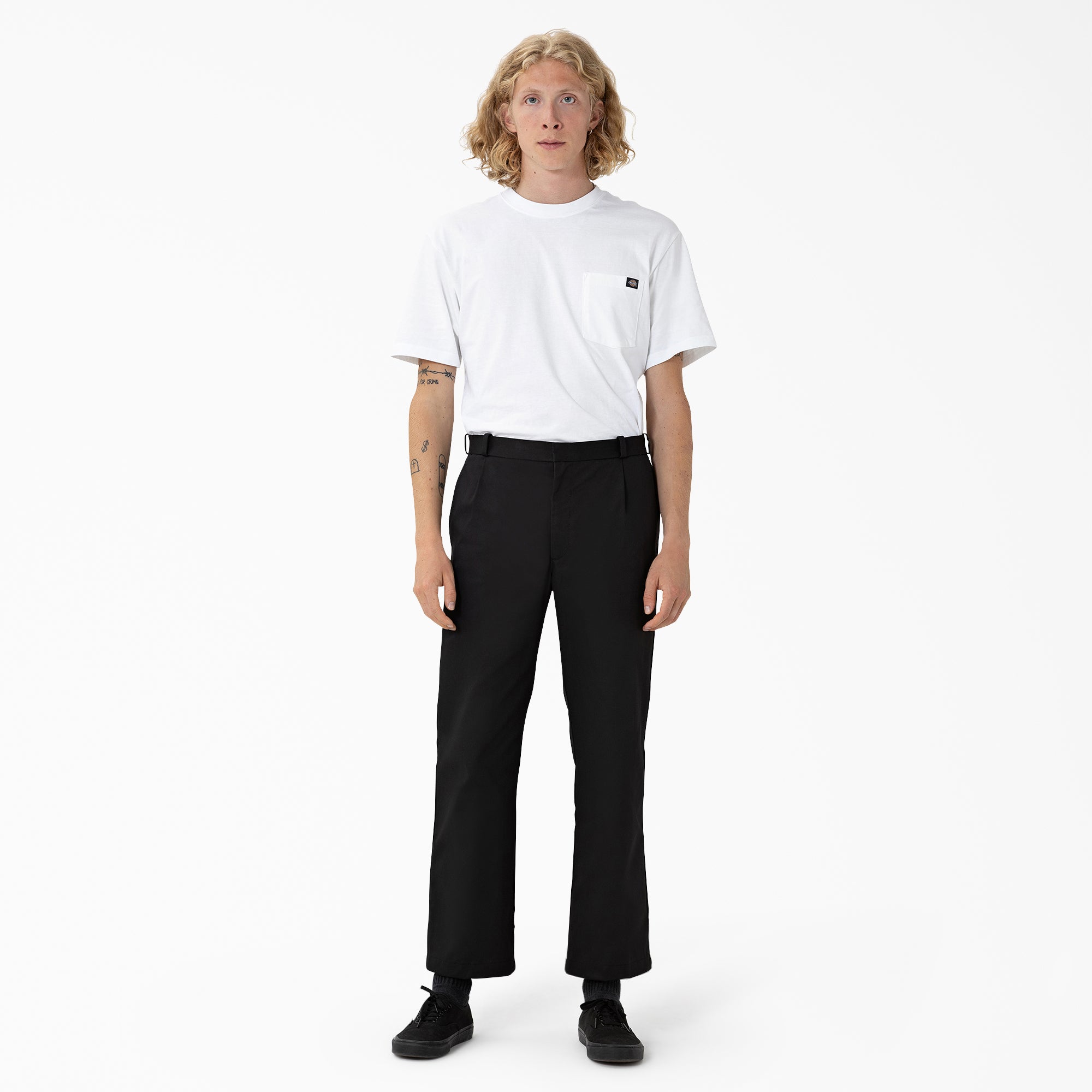 "Highsnobiety & Dickies Pleated Work Pants"