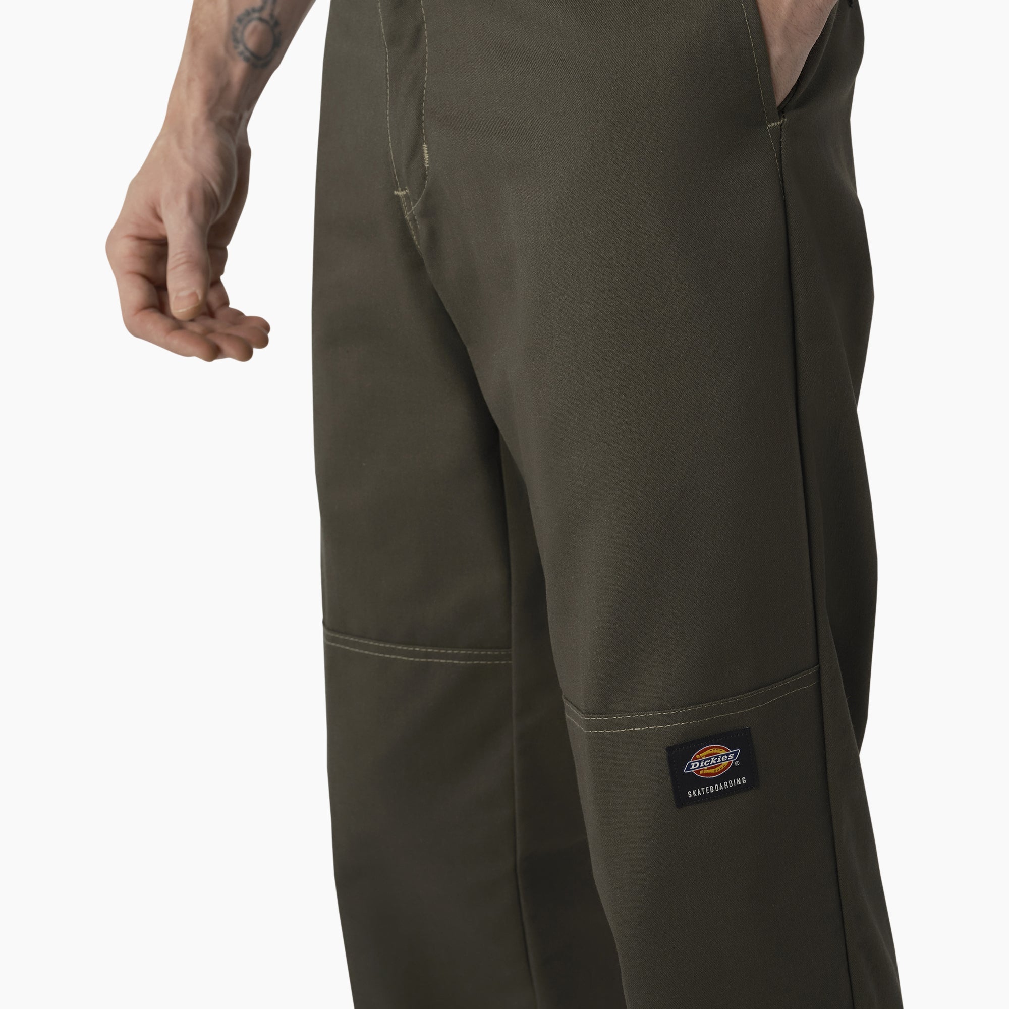 "Dickies Skateboarding Regular Fit Double Knee Pants"