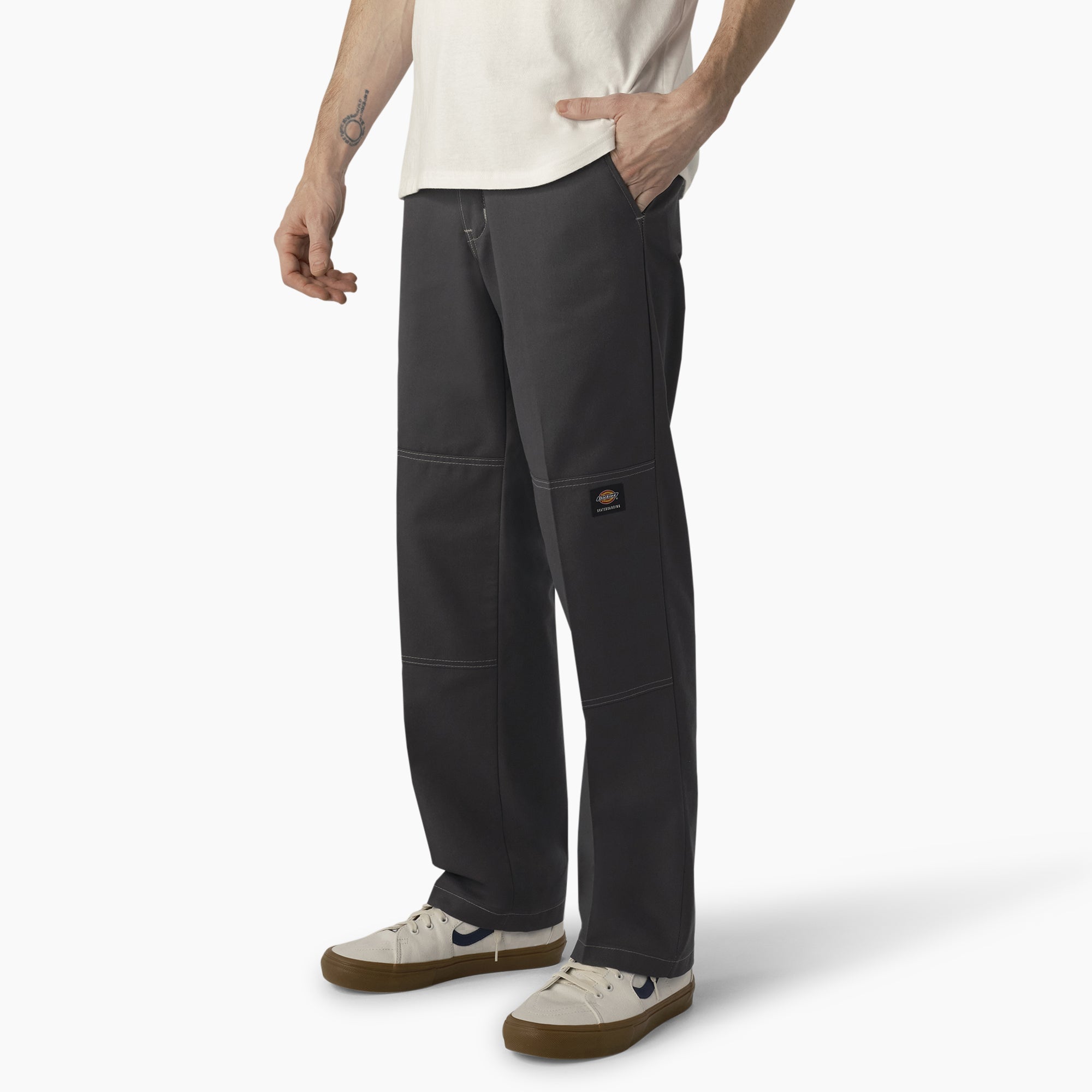 "Dickies Skateboarding Regular Fit Double Knee Pants"