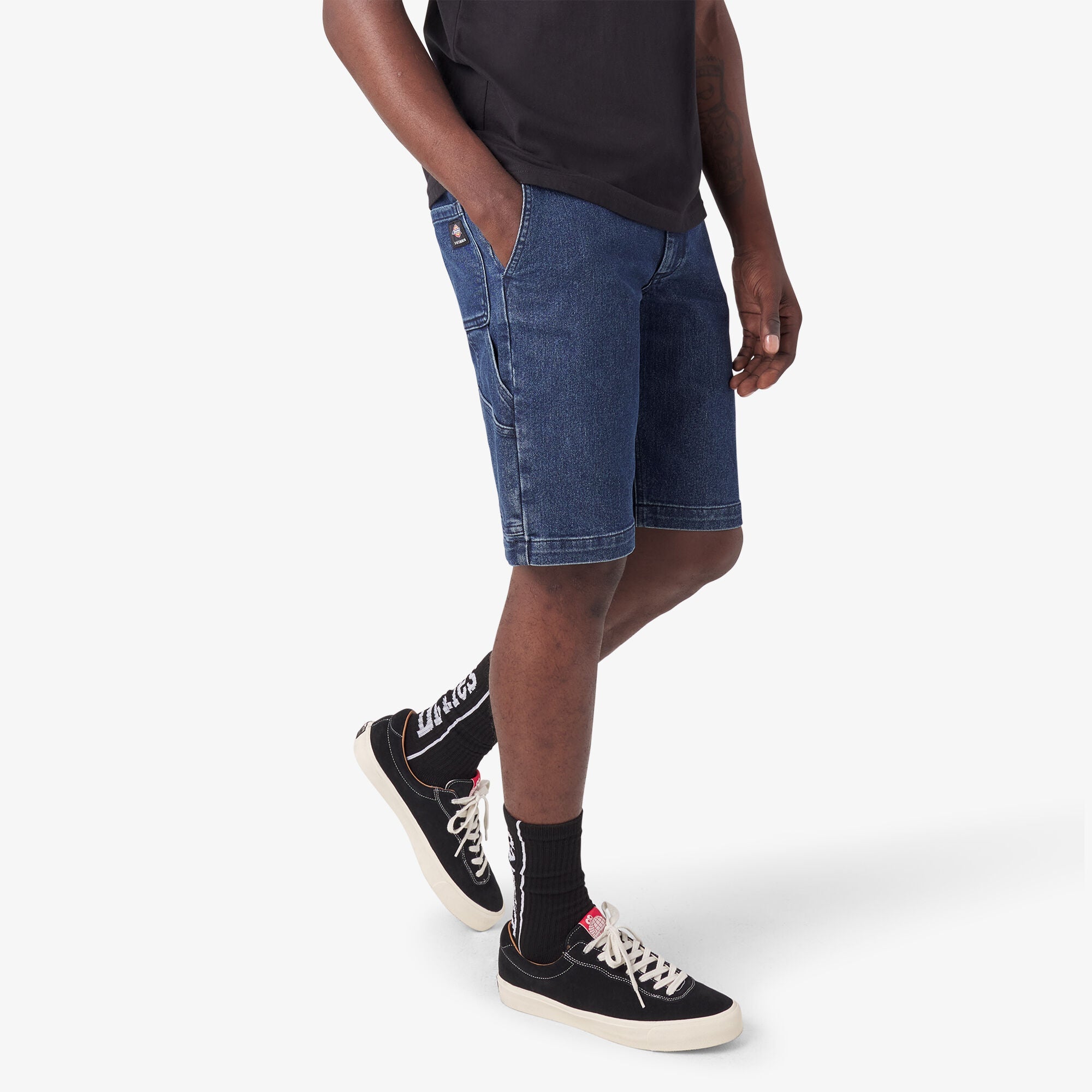 "Dickies Skateboarding Denim Carpenter Shorts, 11"""