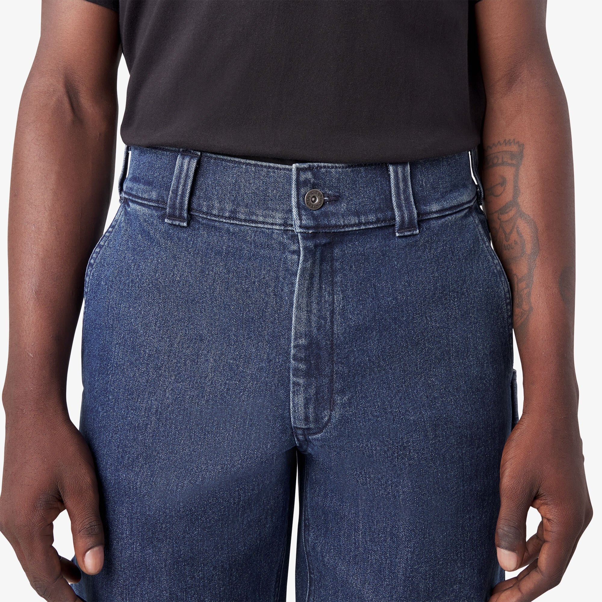"Dickies Skateboarding Denim Carpenter Shorts, 11"""